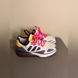 Adidas ZX 2K Boost x Ninja Time In White Gray 2020 Men's 7/Womens 8.5